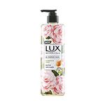 Lux Botanicals Glowing Skin Body Wash with Gardenia & Honey Extracts for Women, 100% Natural Extracts, Moisturizing & Gentle Shower Gel for Smooth & Nourished Skin, Floral Fragrance, No Parabens, 450 ml