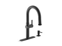 Kohler R22153-SD-BL Rune Pull-Down Kitchen Faucet