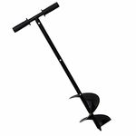 Manual Hand Earth Auger Fence Post Drill Soil Digger Hole Borer Digger 4" 6" 8" (1, 8" (200mm)