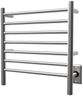 Amba RWHS-SB Radiant Small Hardwired Plug-in Combo 7 Bar Towel Warmer in Brushed