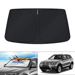 KUST Custom Fit Windshield Sun Shade for 2011 2012 2013 2014 2015 2016 2017 BMW X3 Accessories Sunshade Foldable Window Sun Visor Protector Blocks UV Rays Keep Your Car Cooler