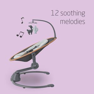 Maxi-Cosi Cassia Electric Baby Swing – Soothing Motion, Adjustable Seat