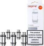 Aspire PockeX Coils, 0.6 Ohm Works With Pockex AIO Kit Authentic Real Deal No Nicotine