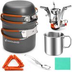Odoland Camping Cookware Mess Kit, 