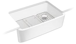 Kohler 24268-0 Ironridge Kitchen Sink, White