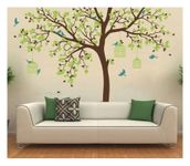 Kayra Decor Stencil for Wall Painting – Latest Tree Wall Design Size 100-inch x 72-inch (KDS90041)