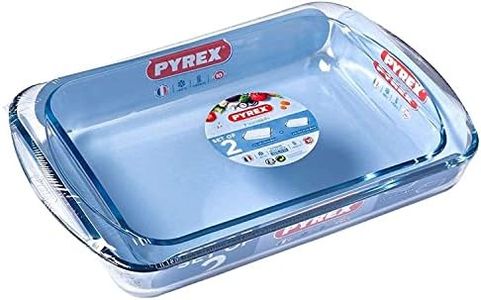 PYREX Let's Share Rect Roaster Set 2