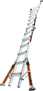 Little Giant Conquest 6-Tread Ladder – Lightweight Folding Step Ladder