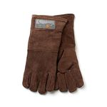 Outset F234 Leather Grill Gloves, 2 CT, Brown