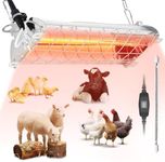 Large 400W Heat Lamp for 60 Chicks,
