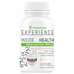 Propeptides Alpha Lipoic Acid 600mg With L Glutathione, Vitamin B12, C, Omega 3, And Hyaluronic Acid Helps With Good Health, Antioxidants And Liver detox. Sugar-Free ALA Supplement-60 Tablet (Pack1)