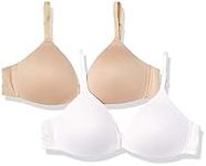 Hanes girls 2-pack Molded Wirefree 
