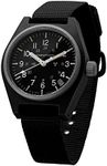 34mm Black General Purpose Quartz w