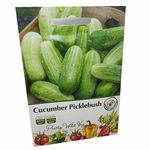 Mini Cucumber Picklebush Seeds Vegetable Fruit Seeds Veg Seeds Cabbage Carrot Sweetcorn Tomato Strawberry (Cucumber Picklebush)