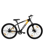 Firefox Bikes Grunge-D , 27.5T MTB Mountain cycle I Frame size: 17 Inches(BLACK) - Unisex Adults