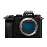 Panasonic LUMIX S5 Full Frame Mirrorless Camera, 4K 60P Video Recording with Flip Screen & WiFi, L-Mount, 5-Axis Dual I.S., DC-S5BODY (Black)