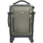 Vanguard Trolley Bag I VEO Select 55 BT I 1-2 DSLR or Mirrorless Cameras with lense upto300mm, 4-5 Lenses, Flash and Accessories I Upto 13 inch(33cm) Laptop I Tablet I Rain Cover Included, Green