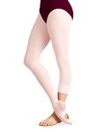 The Dance Bible Unisex Convertible Transition Ballet Dance Tights, 60 Denier Stockings (Convertible, Ballet Pink, XL Size)