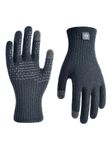 DexShell UltraFlex 2.0 Waterproof Knit Gloves, Lightweight Touchscreen Wet-Grip for Running, Hiking & Commuting – Spring & Fall, Black Unisex SM