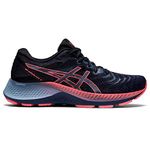 ASICS Women's Gel-Kayano Lite 2 Running Shoes, 9, Thunder Blue/Blazing Coral