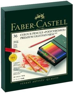 Faber-Castell Polychromos 110024 Crayons de couleur pour artistes Boîte en métal, Einzeln, 36er Atelierbox, 1