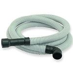 Eastman 91218 Universal-Fit Corrugated Dishwasher Discharge Hose, Gray, 8 feet Length