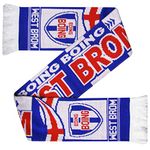 West Bromwich Albion Football Fans Scarf (100% Acrylic)