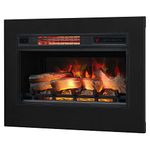 Classic Flame 26-in 3D SpectraFire Plus Infrared Electric Insert & Trim Kit - 26II042FGL & BBKIT-26