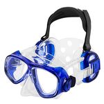 IST M80 Search Twin Lens Dive Mask with Tempered Glass