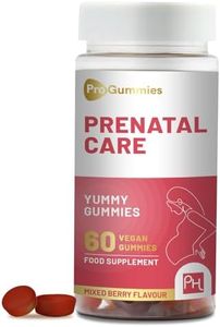 Prenatal Care Gummies | 60 Vegan Pro Gummies | Yummy Gummies with Essential Prenatal Vitamins & Minerals | 400mcg Folic Acid | Pregnancy Vitamins for Women by Prowise