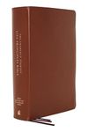 NASB, Charles F. Stanley Life Principles Bible, 2nd Edition, Genuine Leather, Brown, Comfort Print: Holy Bible, New American Standard Bible