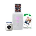 Fujfilm INSTAX Pal Digital Camera, INSTAX Mini Link 3 Smartphone Printer & Mini Film 10 exposures Bundle