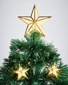 WeRChristmas 6ft Pre-Lit Fibre Optic Christmas Tree