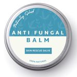 Naturally Solved Antifungal Skin Balm 50 ml. Soothing, moisturising relief for fungal conditions, cracked heels, dry skin, eczema and dermatitis