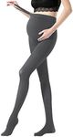 Vellette Maternity Pantyhose Women Adjustable Opaque Tights Pants for Pregnancy 180 Denier