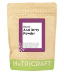 Organic Acai Berry Powder by NutriCraft (1kg)