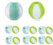 Pet Hair Remover for Laundry, 12PCS Laundry Balls, Reusable Lint Catcher Washing Machines Animal Fur Clothes Hamper Hair Remover for Laundry Bedding Clothes A+++
