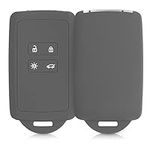 kwmobile Key Cover Compatible with Renault - Dark Grey