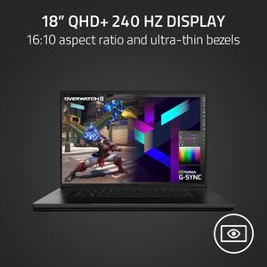 Razer Blade 18 Gaming Laptop – RTX 4070, 18” Display