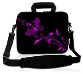 RICHEN 9.7" 10" 10.1" 10.2" inch Messenger Bag Carring Case Sleeve with Handle Accessory Pocket Fits 7 to 10-Inch Laptops/Notebook/ebooks/Kids tablet/Pad(7-10.2 inch,Nice Butterfly)