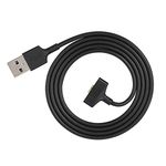 USB Cable,Fitbit Charger USB Cable for Fitbit Ionic Watch Replacement USB Charger Charging Cable Cord for Fitbit Ionic, Black