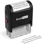 ExcelMark Custom Stamp – Clear & Cr