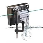 Craftsboys Fish Tank Filter, Super Silent External Aquarium Filter, Zero Noise, Removes Oil Film, Watefall (5W 400L/H)