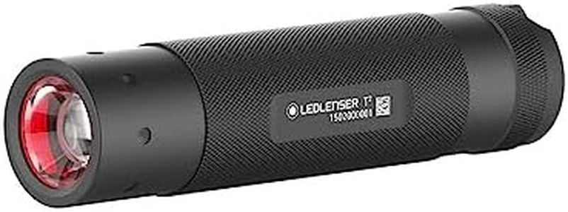 Ledlenser T² tactical LED torch, 240 lumens, long distance beam 180m, robust metal housing, 3xAAA battery powered, incl. batteries, hunting, fishing, outdoor