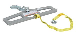 Vestil LM-HP6-S Swivel Lift Master Hook Plate, 24" Width, 6" Height, 6000 lbs Capacity