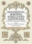 Ornamental Borders, Scrolls and Cartouches in Historic Decorative Styles