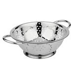 Acense Stainless Steel Colander 24cm Coloured (Silver)