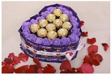 Tasha Forever|Chocolate Gift Combo For Rakshabandhan, Birthday, Anniversary,|15 Dairy Milk, 11 Ferrero Rocher,1 Kilograms