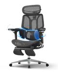 Hbada E3 Pro Ergonomic Office Chair with Dynamic Lumbar Support, 4D Adjustable Headrest for Home Office Chair, 6D Adjustable Armrests Desk Chair, Swivel Big and Tall Computer Chair (E3 Pro, Black)