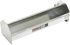 Double-Tuf® Metal Poultry Trough Feeder | Galvanized Steel Poultry Trough Feeder | 18"
